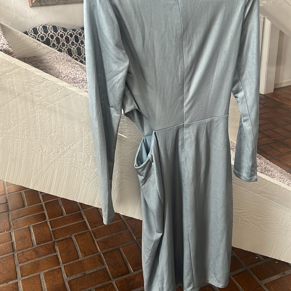 Ralph Lauren body- con sample slinky dress Size 2 - Picture 4 of 5